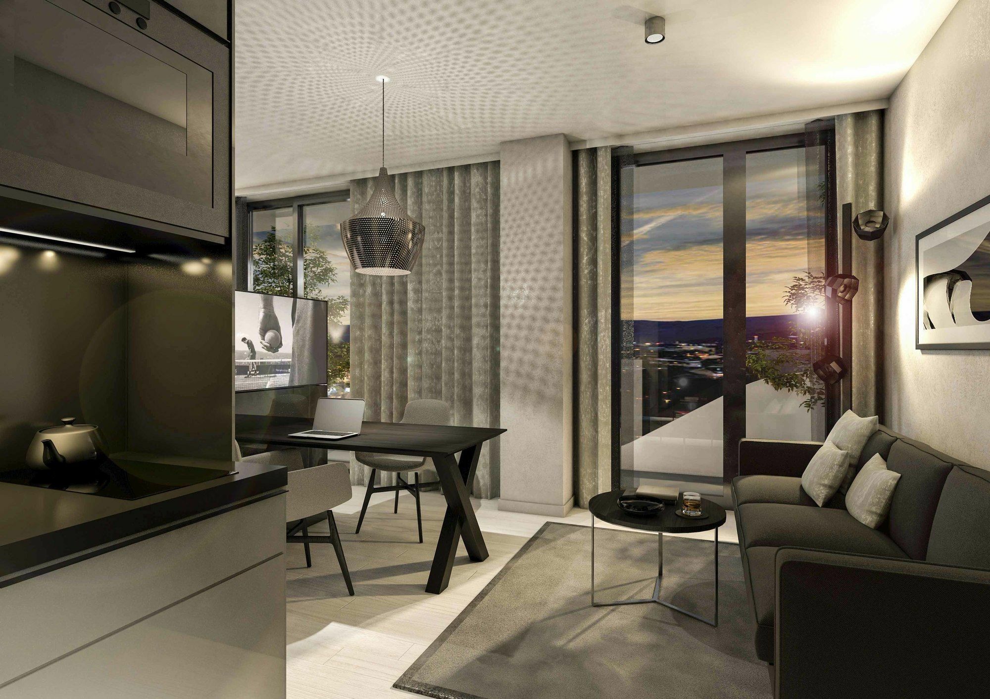 Cloud No7 Apartments Stuttgart Extérieur photo