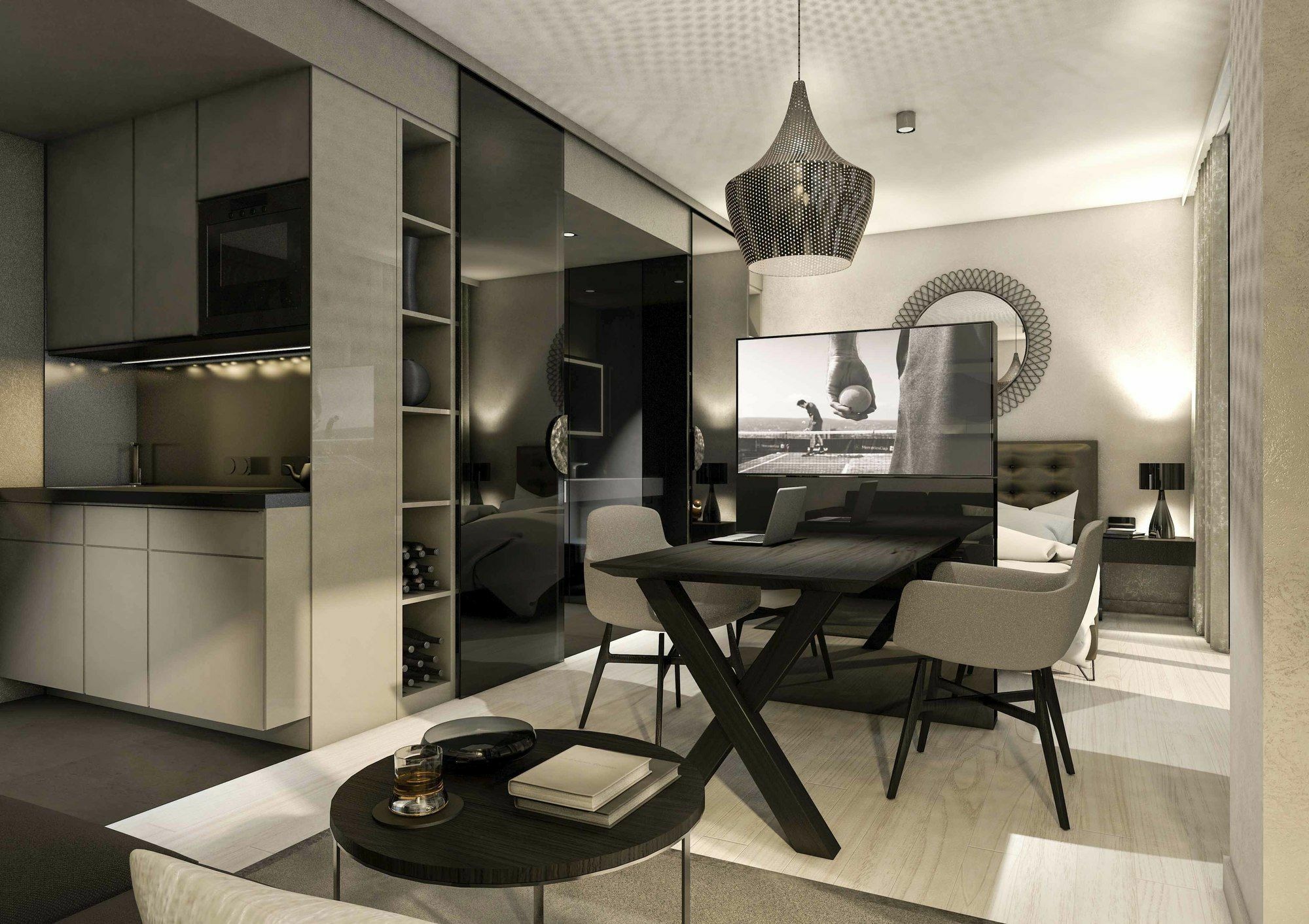 Cloud No7 Apartments Stuttgart Extérieur photo